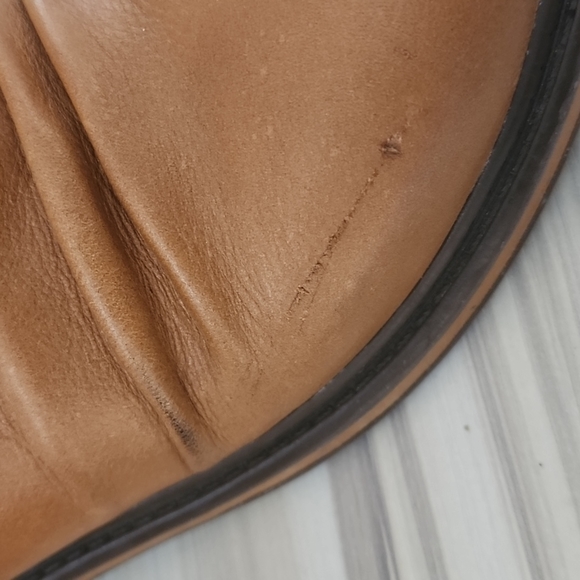 Naya Mirage Leather Ankle Boots Tan Size 6.5 - Picture 10 of 13